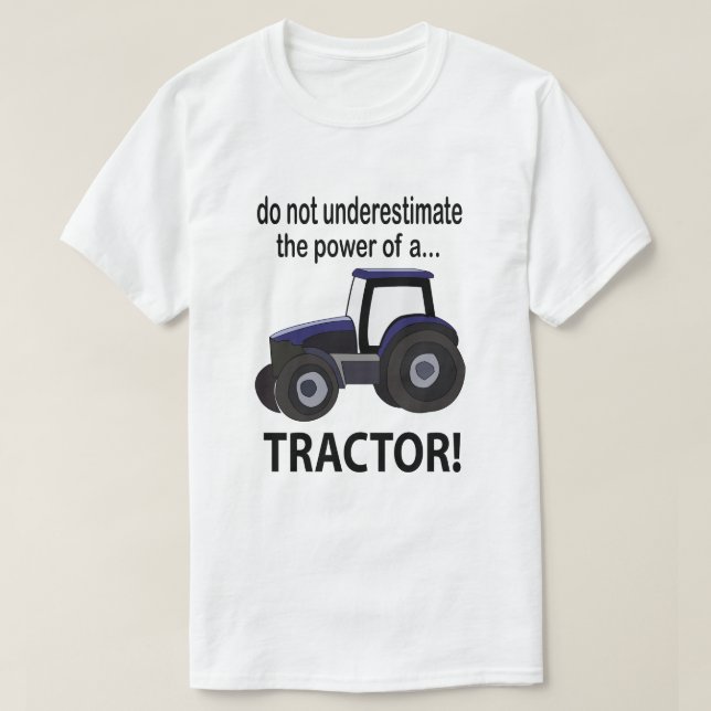 Camiseta Trator Poder Trator (Frente do Design)