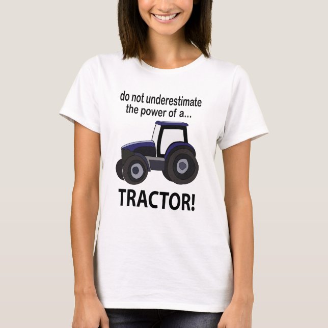 Camiseta Trator Poder Trator (Frente)