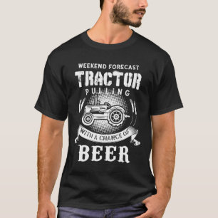 Camiseta Trator Puxando Com Aquecedor De Cerveja