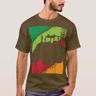 Camiseta Trator Retro Trator Vintage Farmer Gift