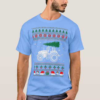 Camiseta Trator Ugly Christmas Sweater T