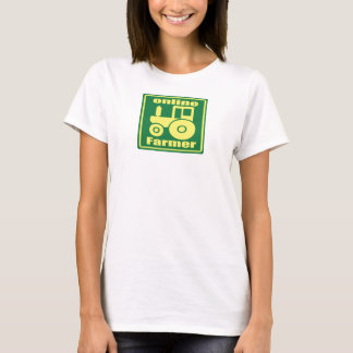 Camiseta trator verde