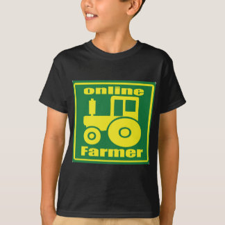 Camiseta trator verde