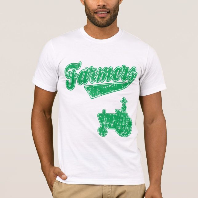Camiseta Trator verde dos fazendeiros (Frente)
