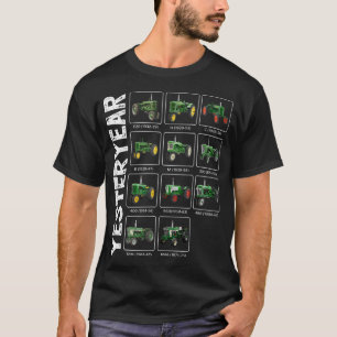 Camiseta Trator Verde Retro Antigamente Vintage