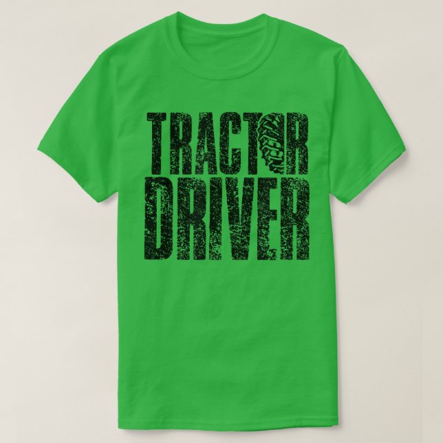 Camiseta Tratores de tratores-coletores de tratores para a  (Frente do Design)