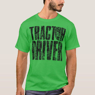 Camiseta Tratores de tratores-coletores de tratores para a