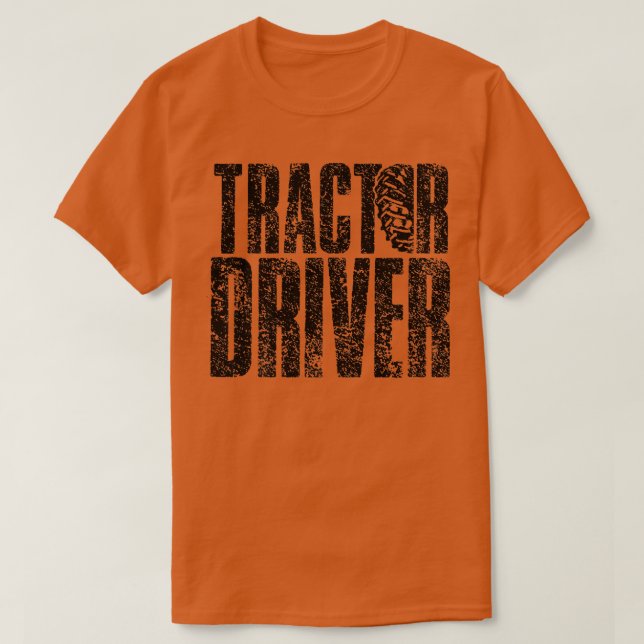 Camiseta Tratores de tratores para a agricultura (Frente do Design)