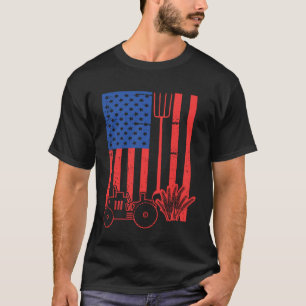 Camiseta Tratores que cultivam agricultores