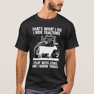 Camiseta Tratores Vaca Humor Citação Novilha Açougueiro Faz