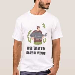 CAMISETA TRATORISTAS TRATOR DE DIA LUTA DE FIM DE SEMANA