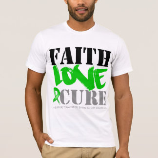 Camiseta Traumatismo cerebral Fé Love Cure