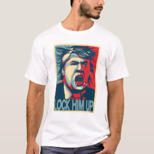 Camiseta TRAVE-O ACIMA do poster da esperança do