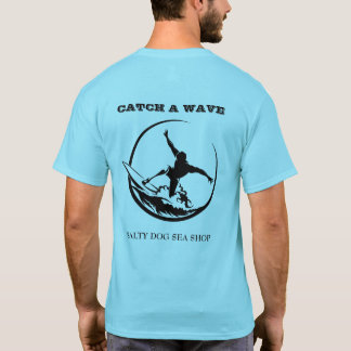 Camiseta Trave um t-shirt dos homens do gajo do surfista da
