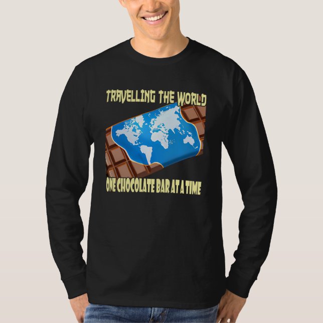 Camiseta Travel and Chocolate (Frente)