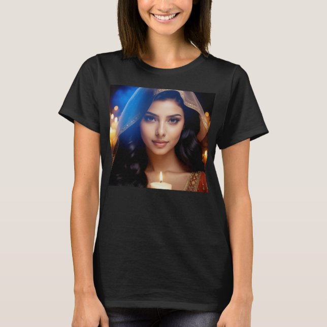 Camiseta Travesseiro com Enfeite (Frente)