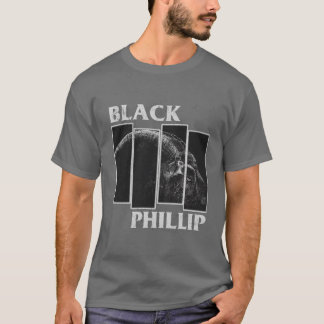 Camiseta Travesseiro de versão com aflição do Phillip preto