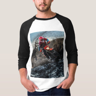 Camiseta Travesseiro decorativo de motociclista