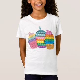 Camiseta Travesseiro decorativo pop Tampão Fidget T-Shirt