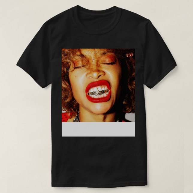 Camiseta Travesseiro Erykah Badu (Frente do Design)