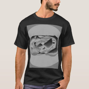 Camiseta travesseiros flutuantes design borda roxa cores mi
