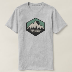 Camiseta Travessia Presidencial New Hampshire Turquesa