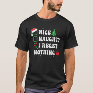 Camiseta Travesso Simpático Não Me Arrependo de Nada Lista