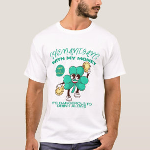 Camiseta Travessuras com o meu dinheiro (São Patrício)
