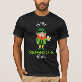 Camiseta Travessuras Duende Dia de São Patrício