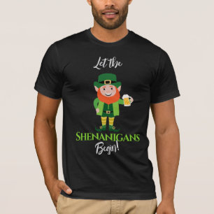 Camiseta Travessuras Duende Dia de São Patrício