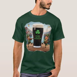 Camiseta Travessuras Irlandesas Dia de São Patrício