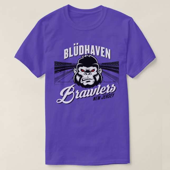 Camiseta Travões de Bludhaven (Frente do Design)