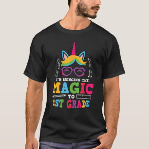 Camiseta Trazendo A Mágica Do Unicórnio Para O Primeiro Gra
