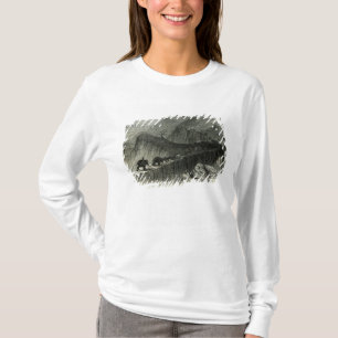 Camiseta Trazendo acima as armas