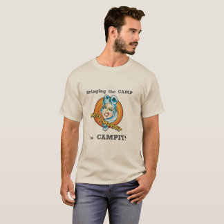Camiseta Trazendo o acampamento a Campit