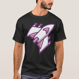 Camiseta Trazer espaçonave clássica