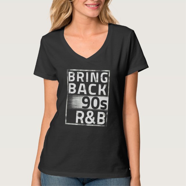 Camiseta Trazer R&b 90s (Frente)