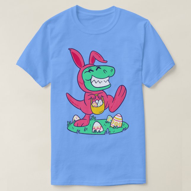 Camiseta TRe Coelhinho e Pintinho de Páscoa  (Frente do Design)