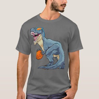 Camiseta Tre Dinosaur Basball Jogador de Beisebol Justo