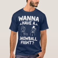 TRe Odeia Bola de Neve Combater Neve Engraçada Nev