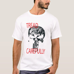 Camiseta Tread Cuidadosamente Skull Tshirt