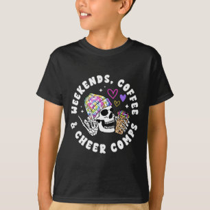 Camiseta Treas Tardes Café Alegria Comps Treinador de Cheer