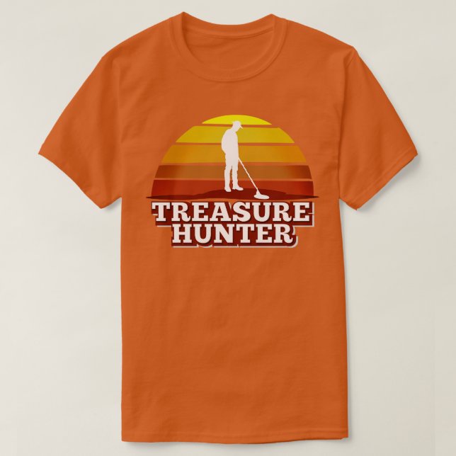 Camiseta Treasure Hunter (Frente do Design)