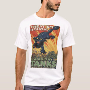 Camiseta Treat Em Rough-1918