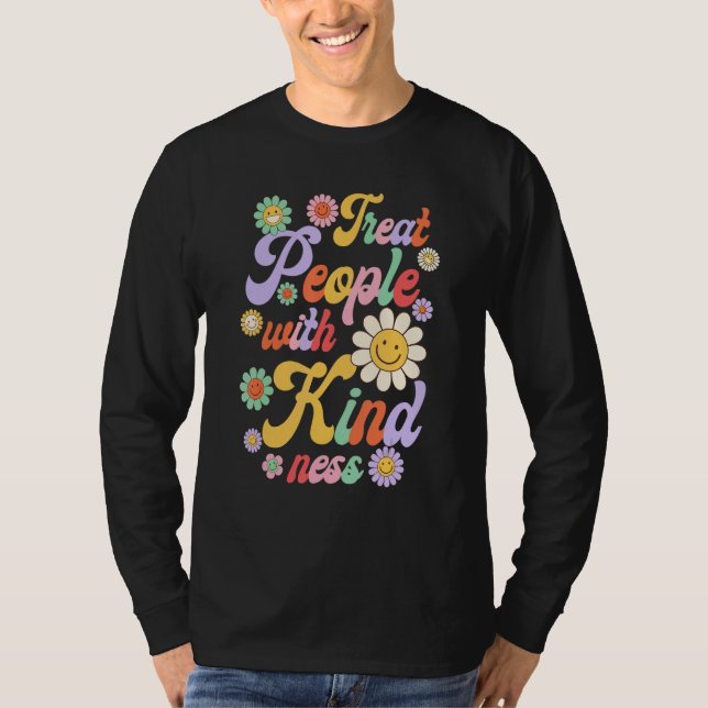 Camiseta Treat People With Kindness    Cute Kind Trending (Frente)