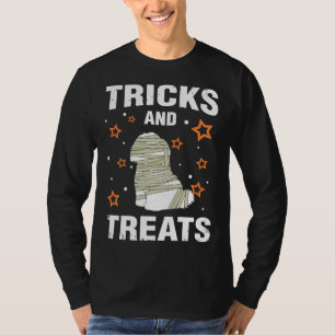Camiseta Treatores e truques Shih Tzu Halloween Mumm