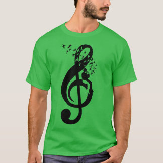 Camiseta Treble Clef Harmonica