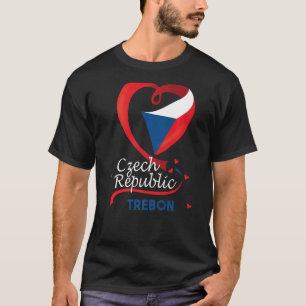 Camiseta Trebon República Checa, Bandeira do Coração, Casac