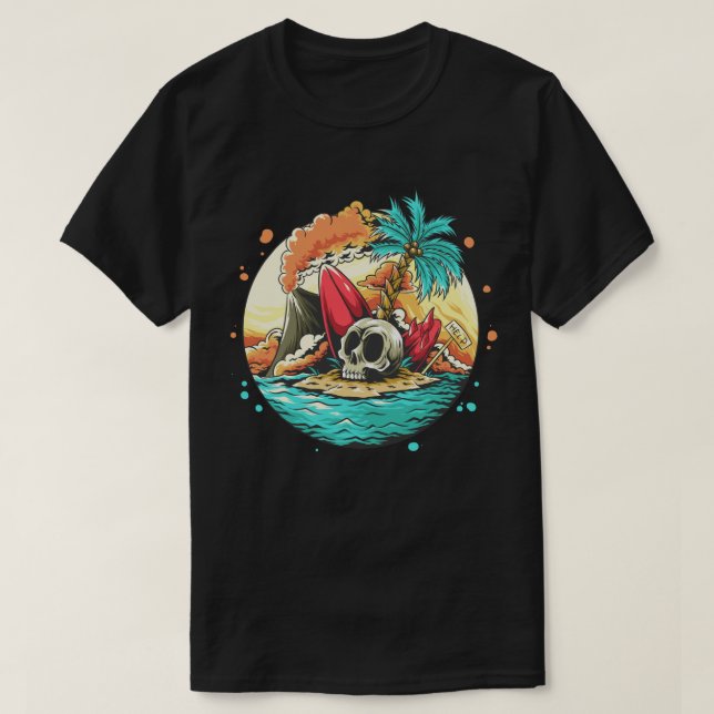 Camiseta Trecho de Verão (Frente do Design)