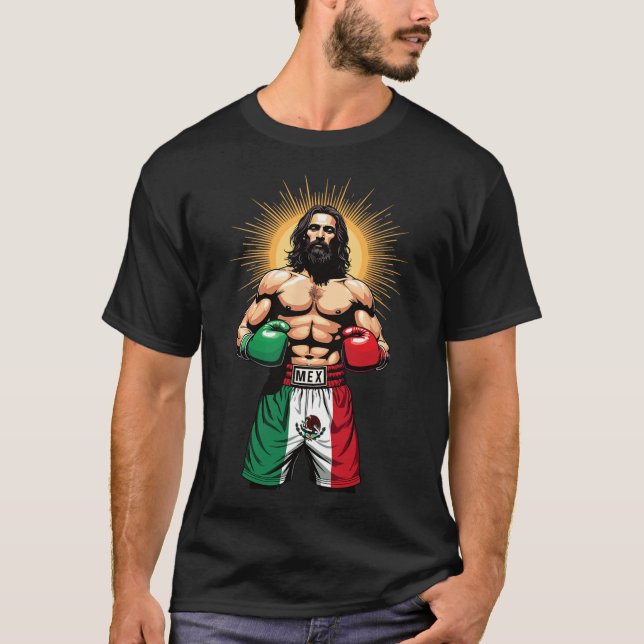 Camiseta Trechos in a box mexicanos do Cristo Jesus (Frente)